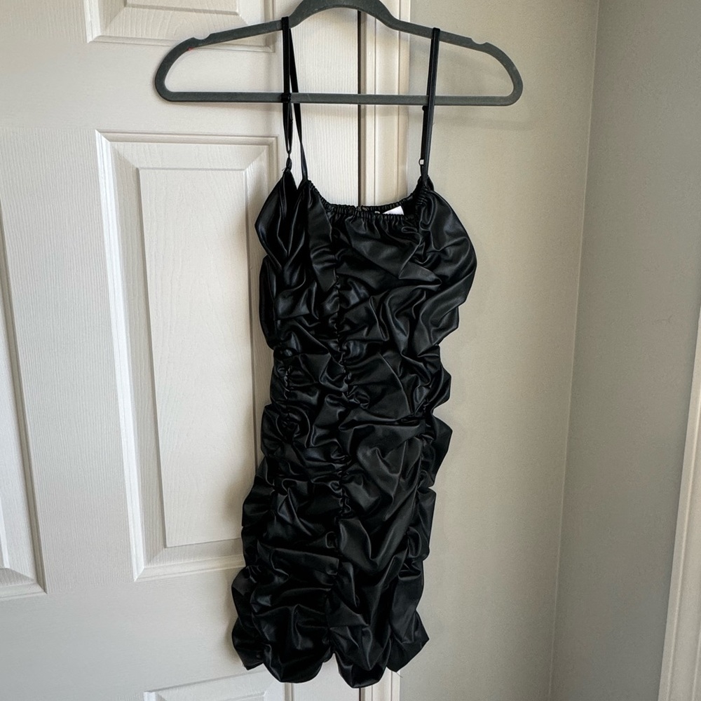 Leather Dress, Size Large